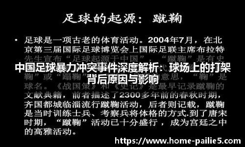 中国足球暴力冲突事件深度解析：球场上的打架背后原因与影响